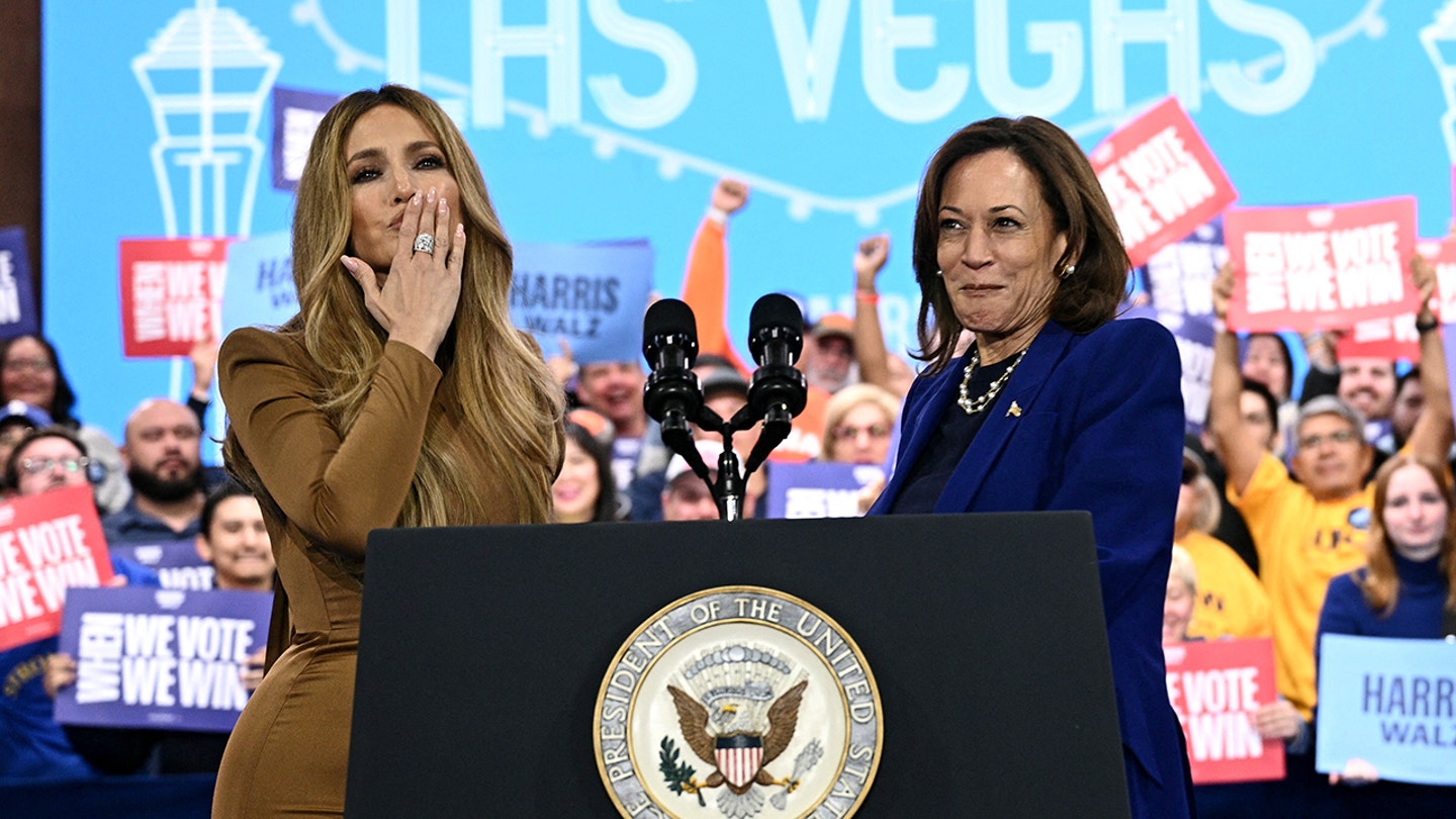 Jennifer Lopez Breaks Down in Tears During Kamala Harris Rally