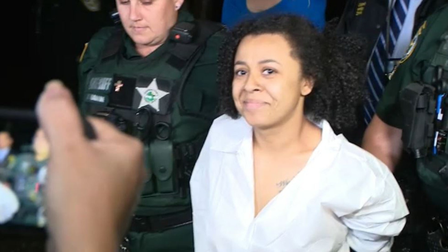 Florida Mom Suspected of Drowning 14-Year-Old Daughter Arrested, Smirks During Perp Walk