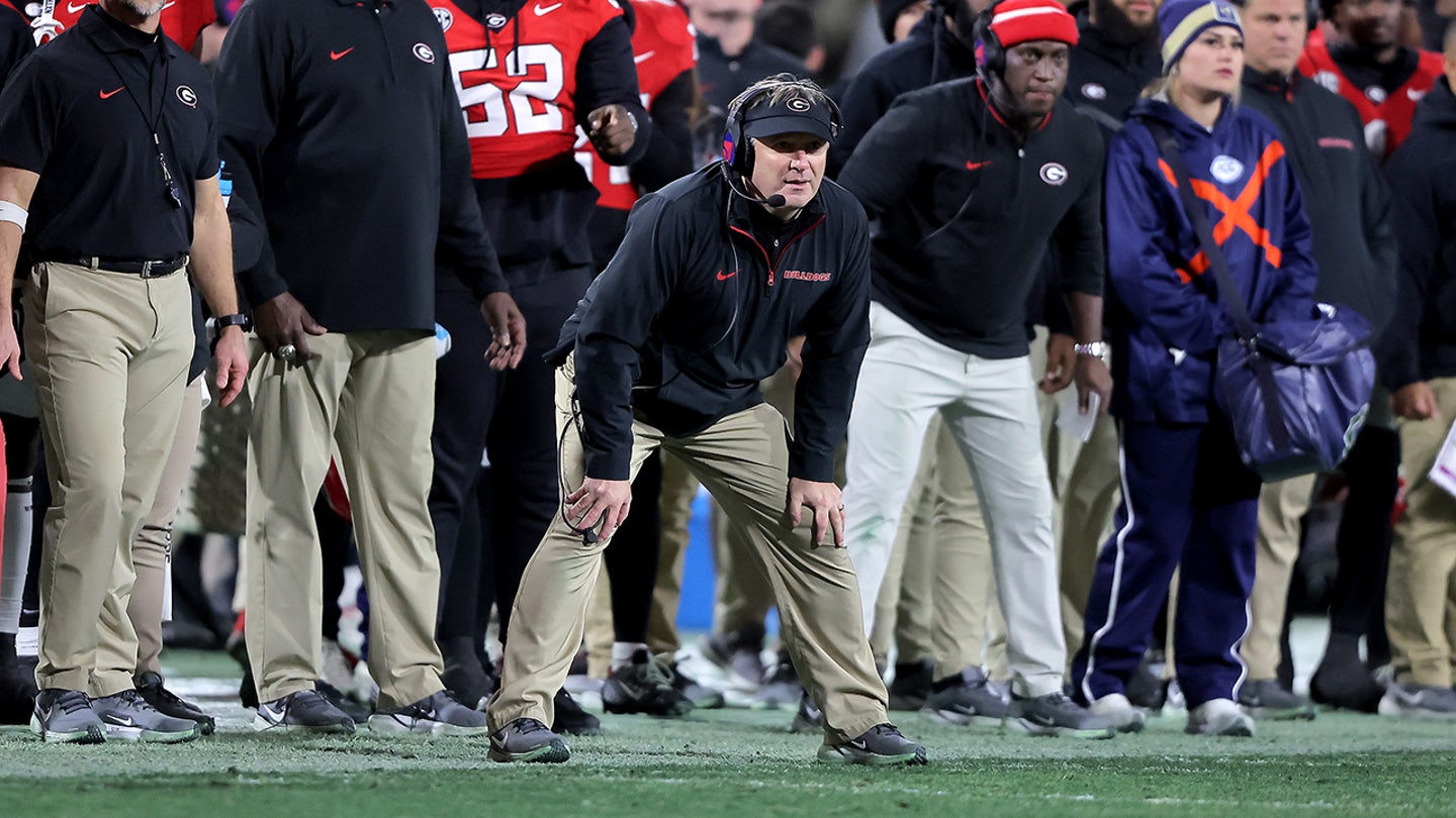 kirby smart sideline