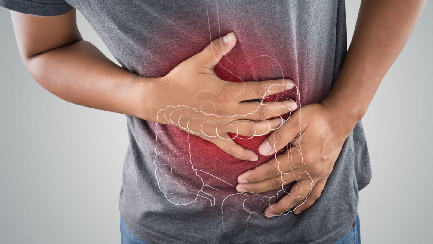 man digestive symptoms