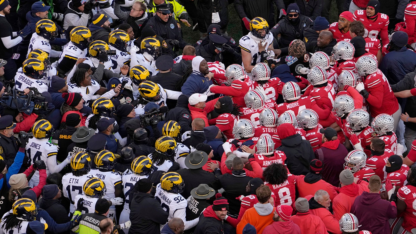 Unsportsmanlike Conduct Mars Epic Michigan-Ohio State Rivalry