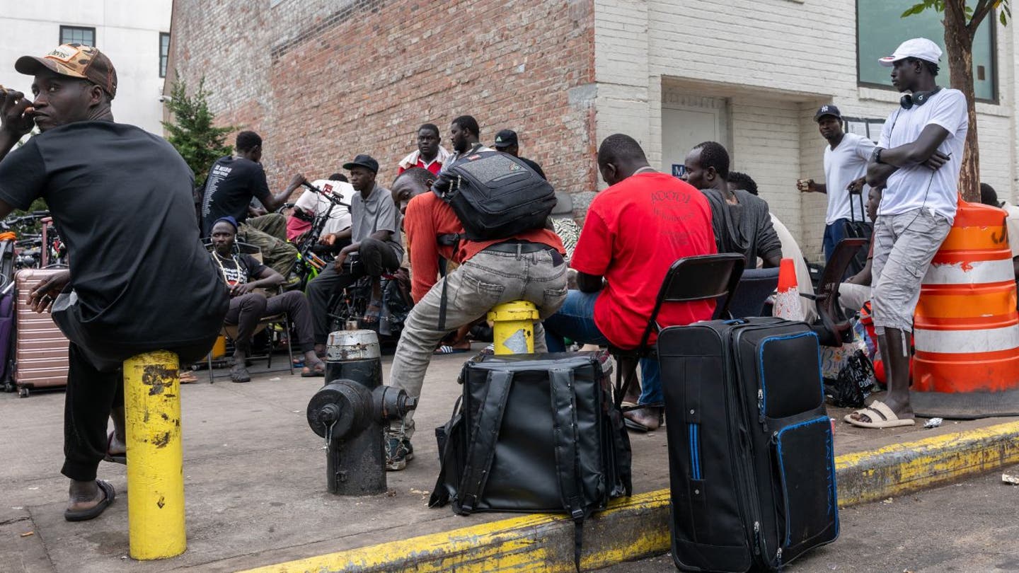 migrants in new york