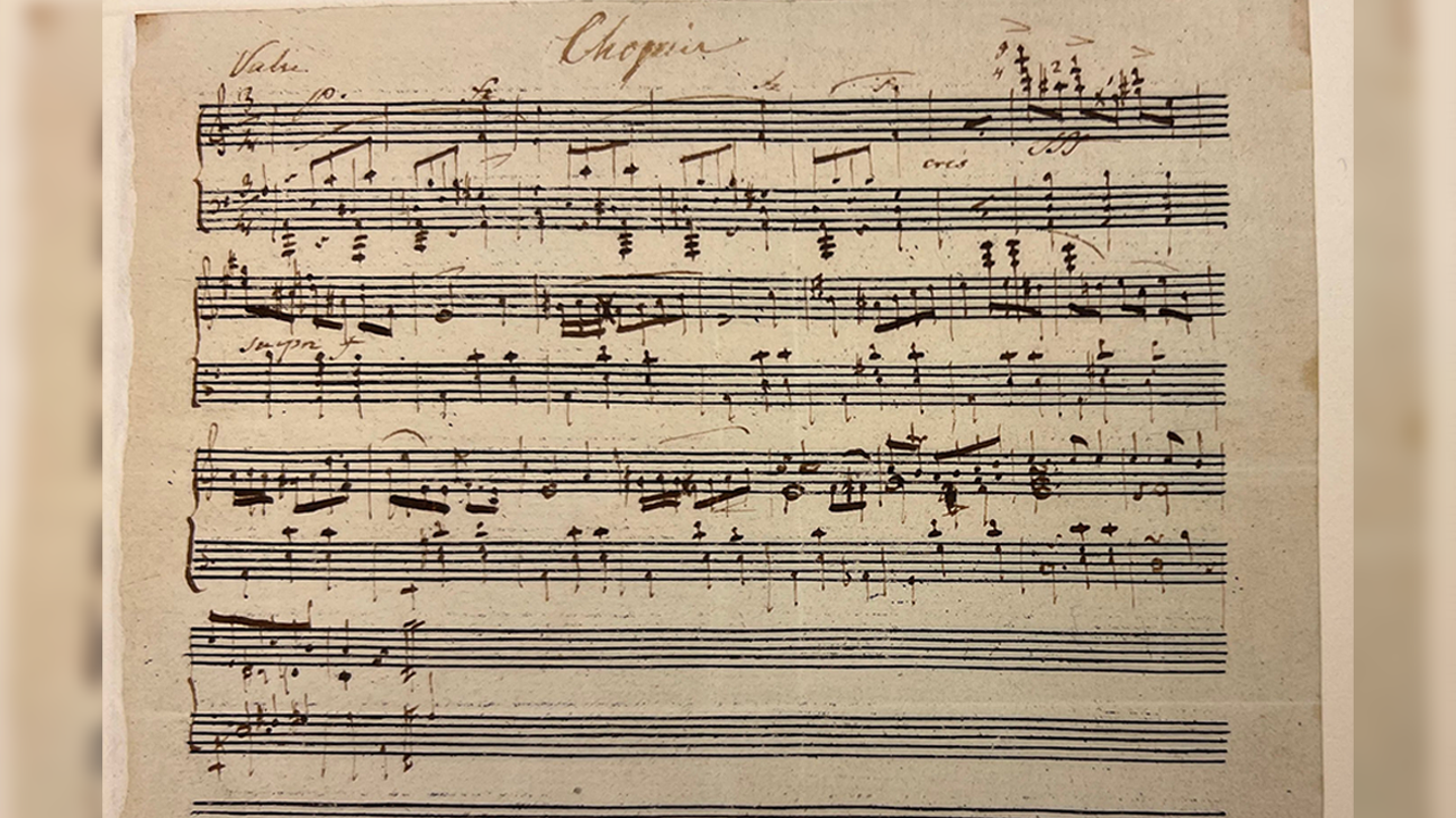 Museum in New York finds uncommon sheet music for waltz written by Chopin practically 200 years in the past Museum in New York finds uncommon sheet music for waltz written by Chopin practically 200 years in the past
