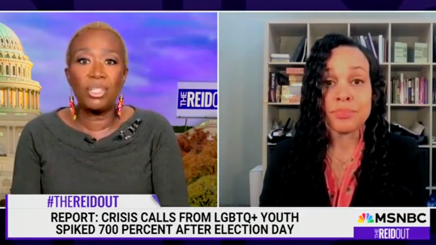 MSNBC's Joy Reid Blames White Women for Kamala Harris' Loss