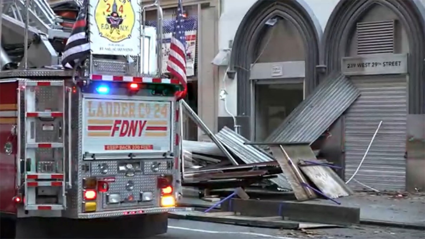 Scaffolding Collapse in NYC Injures Three, One Critical