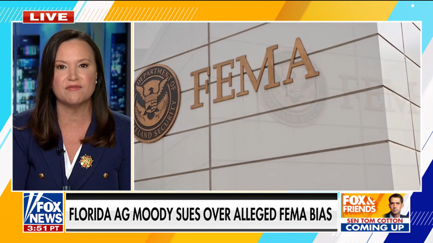 Florida AG Files Lawsuit Against FEMA Over Alleged Political Discrimination Against Trump Supporters