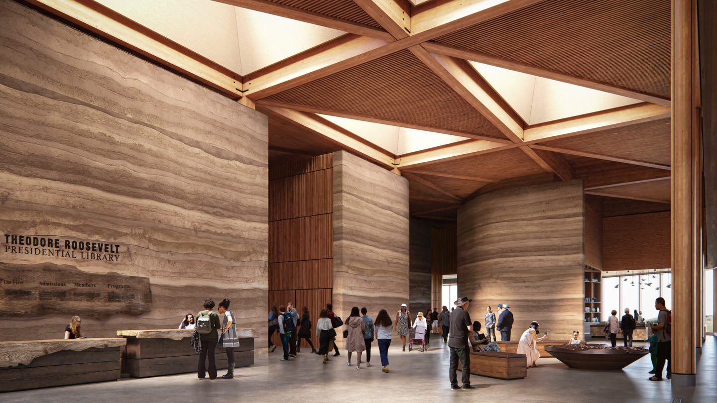 Large Theodore Roosevelt Presidential Library to open in North Dakota Badlands Large Theodore Roosevelt Presidential Library to open in North Dakota Badlands
