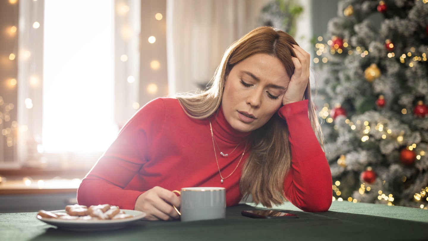 tired at christmas