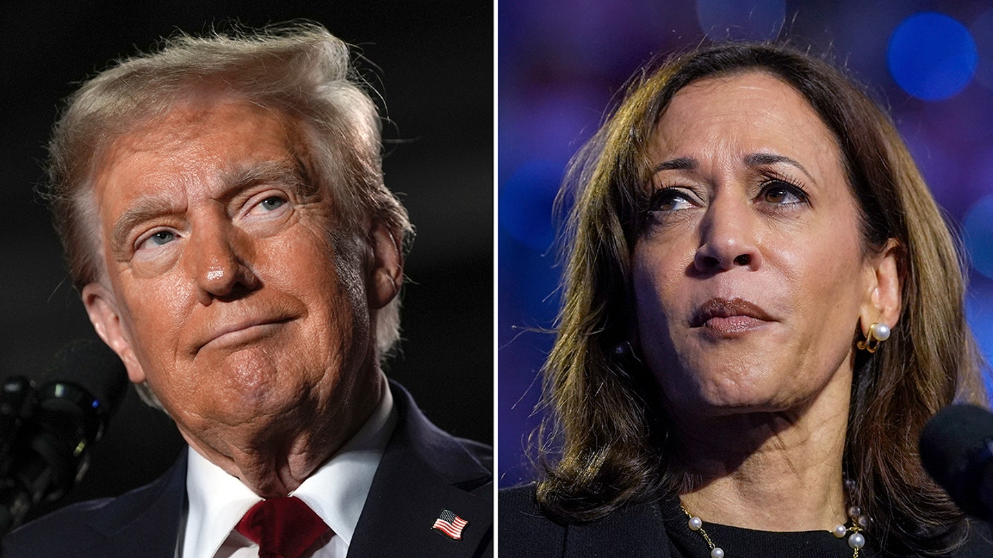 trump and harris 2