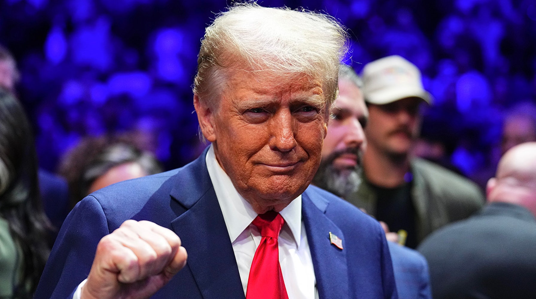 Trump Triumphantly Returns to Madison Square Garden for UFC Fight Night