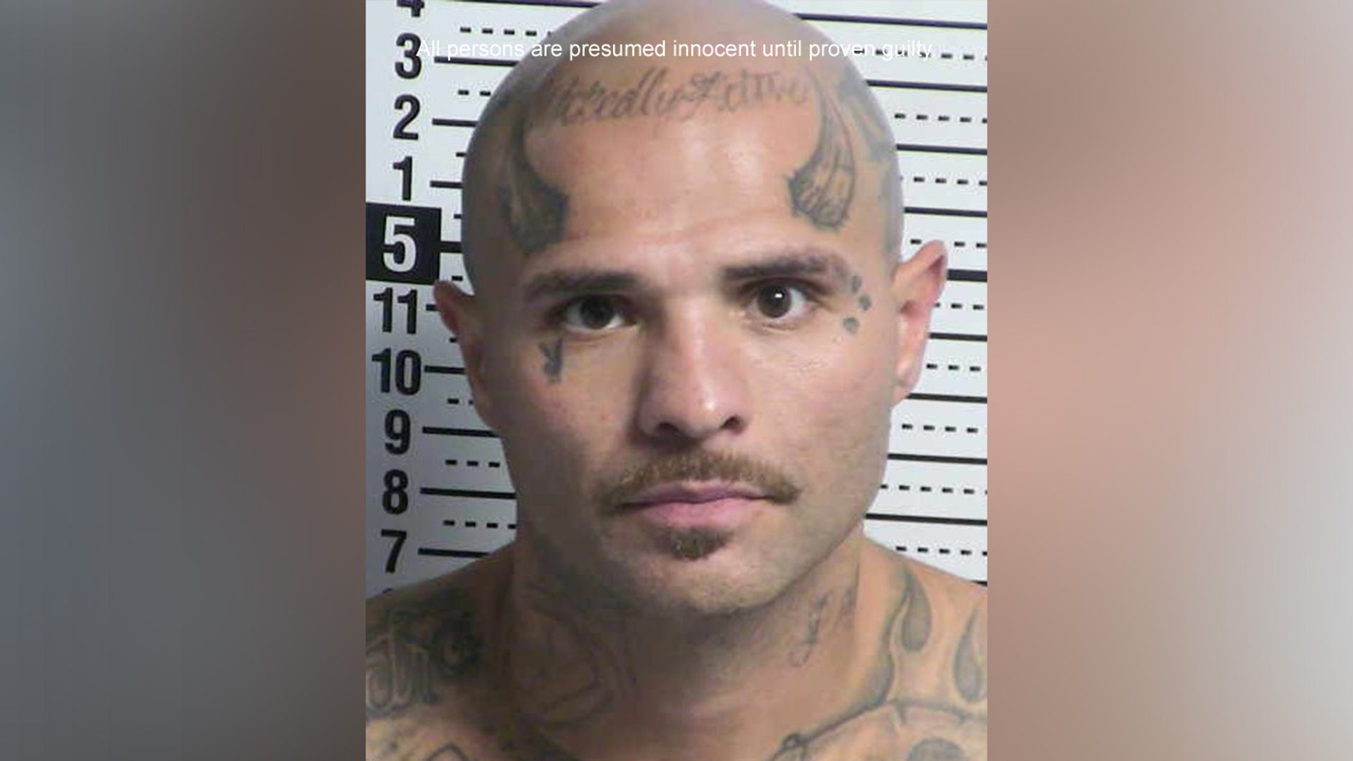 A mugshot of Gabriel Valdivia