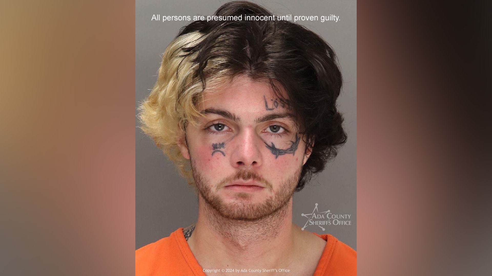 A mugshot of Austin Jordan