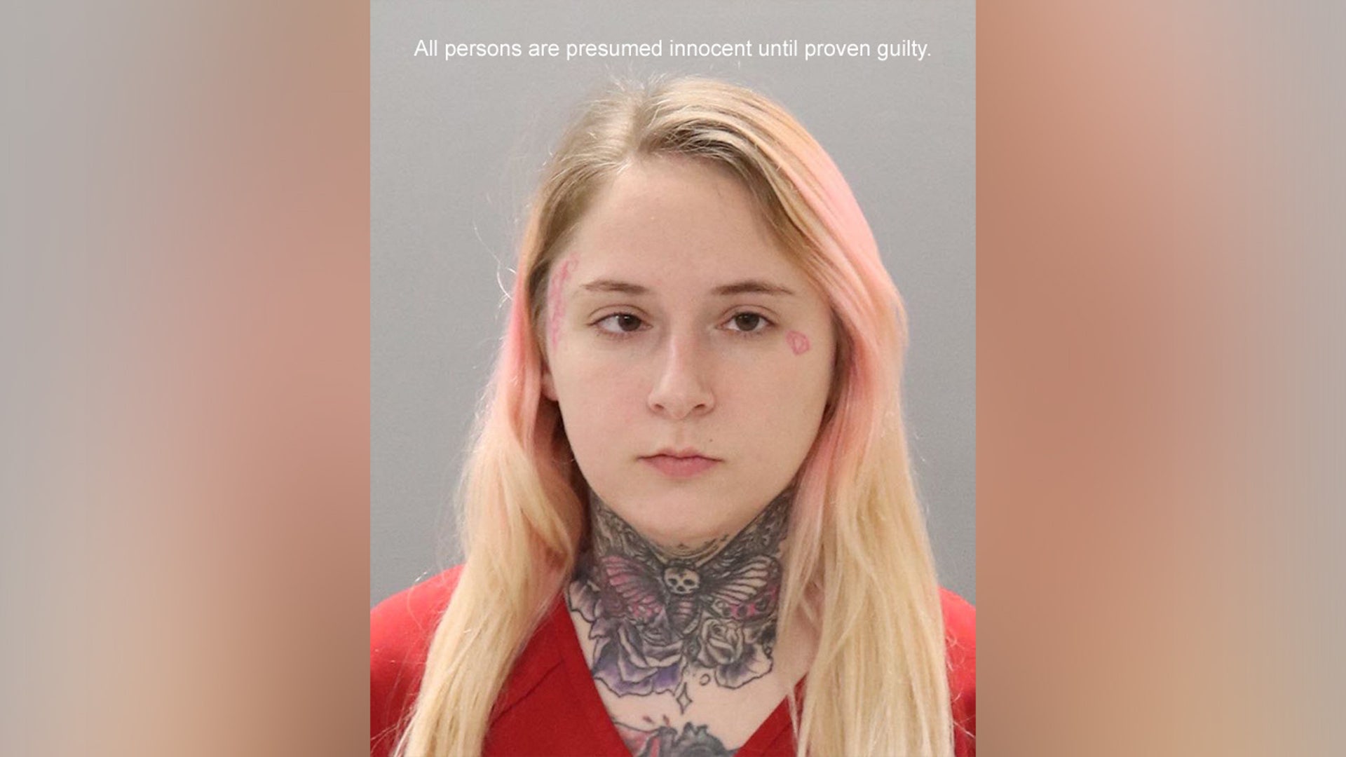 A mugshot of Brooke Clark