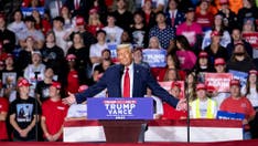 Trump says goodbye to 'big beautiful rallies' in last event before election