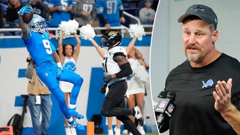 Lions coach shades NFL after star receiver fined over touchdown celebration - Fox News