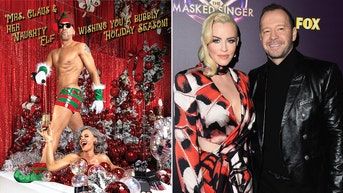 Donnie Wahlberg and Jenny McCarthy strip down for annual spicy holiday photo shoot - Fox News
