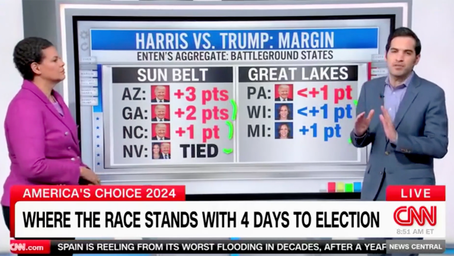 CNN data guru says no one can predict 'historically tight' presidential election