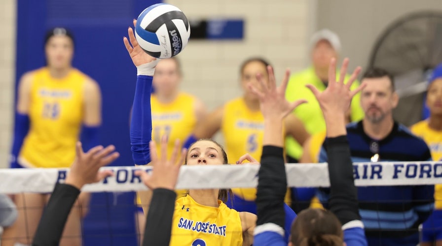 Women's volleyball co-captain opens up about lawsuit over transgender player