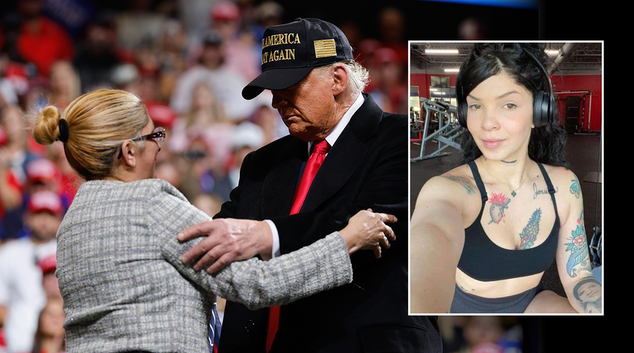 Carmen Rodriguez speaks at Trump rally after daughter's Georgia murder