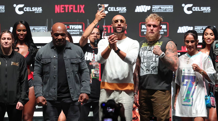 Jake Paul and Mike Tyson come face-to-face