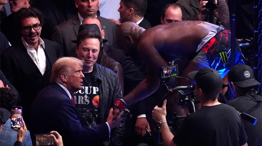 Trump met with massive cheers at UFC fight in MSG: ‘This was a moment’