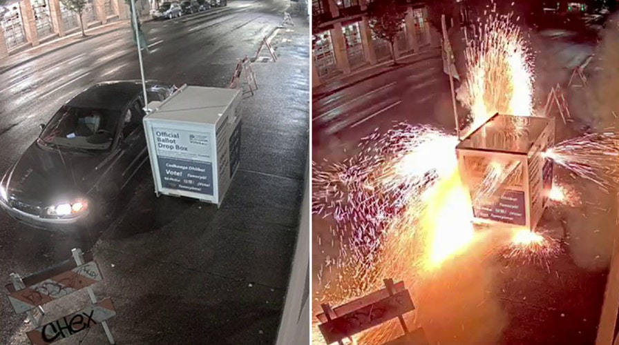 Suspect sets Portland ballot drop box on fire ahead of Election Day