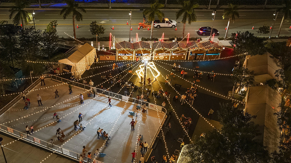 Florida hotel opens outdoor ice skating rink that will 'stay frozen'