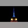 The Empire State Building is pictured during Election Day in New York City