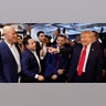 Donald Trump visits The Great Commoner cafe