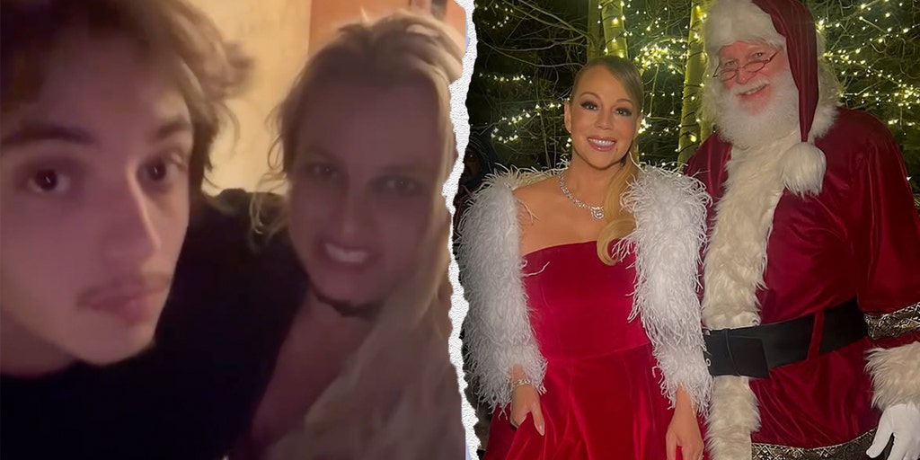 Britney Spears' emotional Christmas reunion, Mariah Carey's Santa moment top Hollywood's holiday celebrations