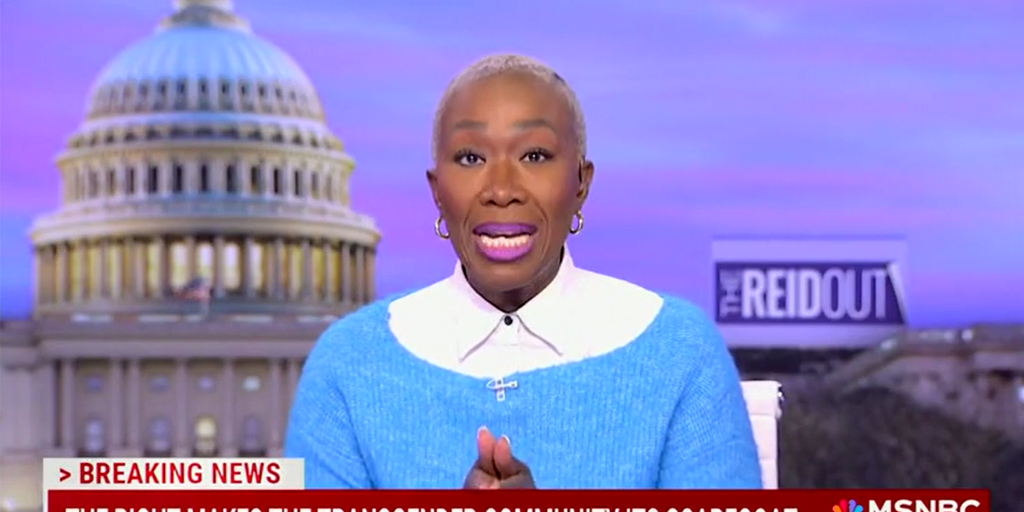 MSNBC's Joy Reid relaciona a oposição aos procedimentos médicos trans ao 'Alemanha Nazista