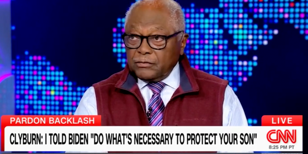 Dem Rep. Clyburn admits he urged Biden to pardon his son: 'Needed to do this'