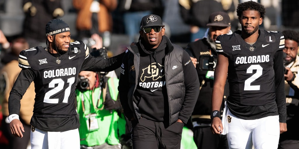 Deion Sanders, ex-wife were apart at senior day celebration for sons Shedeur and Shilo: 'Like WWIII'