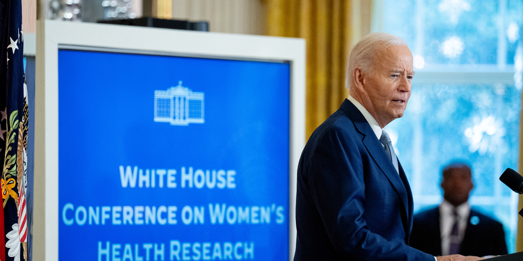 Biden diz que o GOP não entende a importância de promover o bem-estar das mulheres: 'Eu digo sé