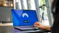 A woman logging onto her VPN on her laptop - Fox News