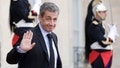 FILE - Former French President Nicolas Sarkozy leaves the Elysee Palace after a lunch with heads of states and officials, Monday, Sept. 30, 2019 in Paris. - Fox News