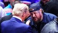NEW YORK, NEW YORK - NOVEMBER 16: Musical Artist Jelly Roll shakes hands with President-elect Donald Trump during the UFC 309 event at Madison Square Garden on November 16, 2024 in New York City. (Photo by Jeff Bottari/Zuffa LLC) - Fox News