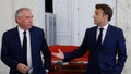 French President Emmanuel Macron, right, meets French centrist party MoDem (Mouvement Democrate) leader Francois Bayrou at the Elysee Palace in Paris, France, on June 21, 2022. French President Emmanuel Macron named Bayrou as new prime minister on Dec.13 2024. - Fox News