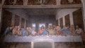 Milan, Italy - June 27, 2018: Interior of refectory of the convent Santa Maria delle grazie (Holy Mary of Grace), on wall mural of The Last Supper by Leonardo da Vinci - Fox News