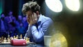Magnus Carlsen at Day 2 of the FIDE World Rapid and Blitz Chess Championship on December 27, 2024 in New York City. - Fox News