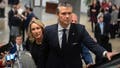 Pete Hegseth, President-elect Donald Trump's nominee to be defense secretary, is joined by his wife Jennifer Rauchet, as they walk through the basement of the Capitol, Wednesday, Dec. 4, 2024, in Washington. (AP Photo/Mark Schiefelbein) - Fox News