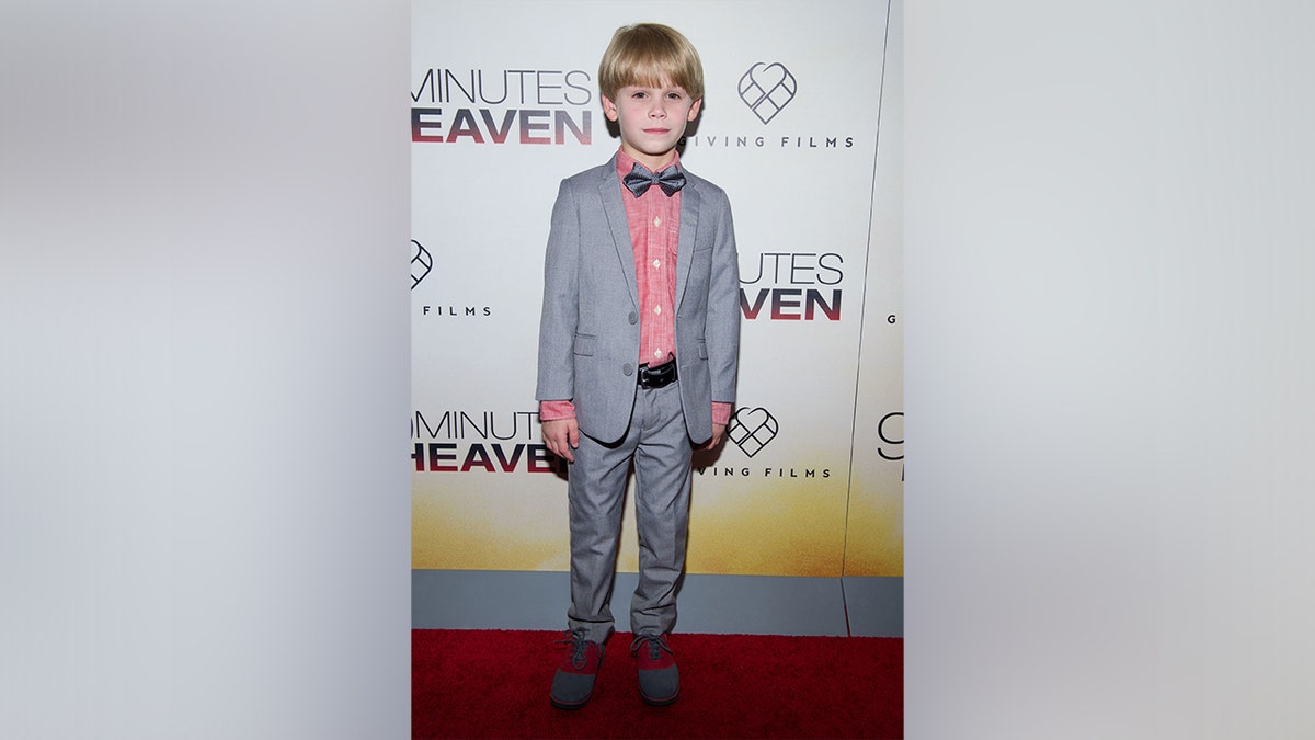 Hudson Meek at a premiere