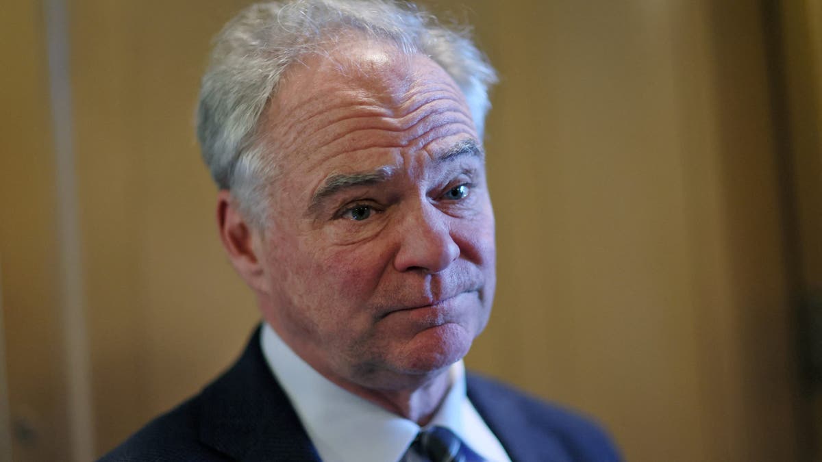 Primer plano de Tim Kaine