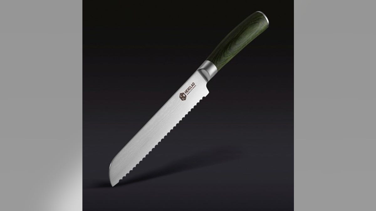 The sharpest bread knife you'll ever use. 