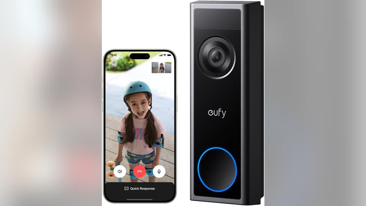 Stay safe with a camera doorbell. 