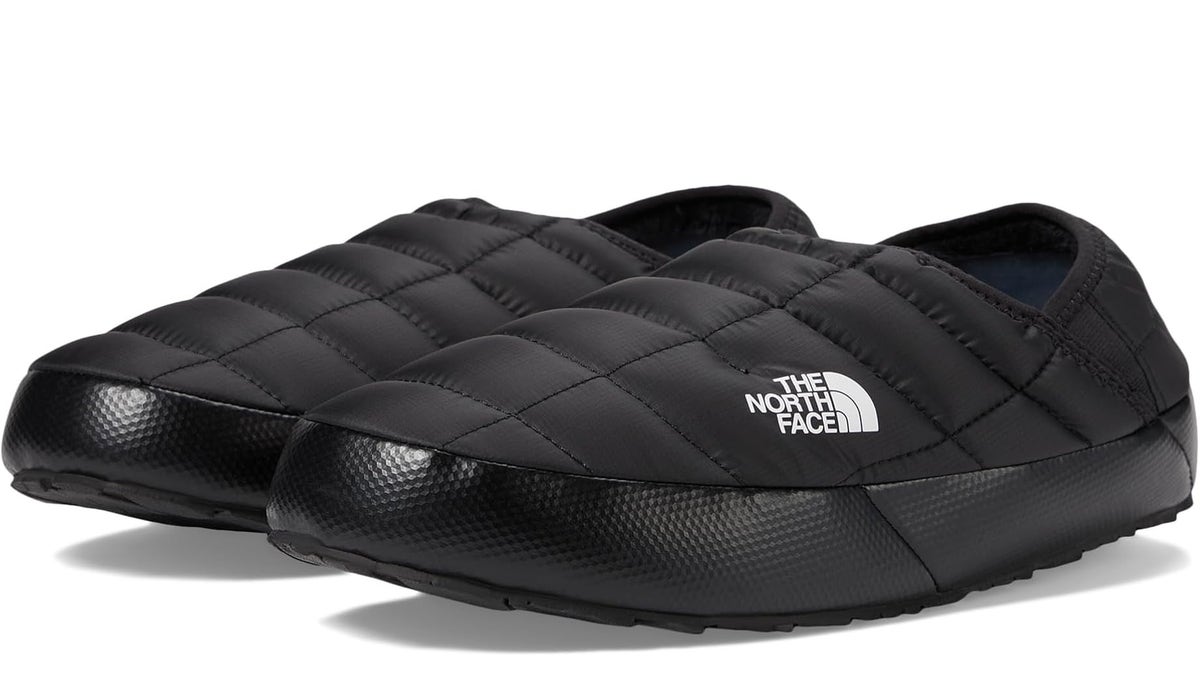 The North Face offers these clever slip-on mules for the base of the mountain and beyond. 