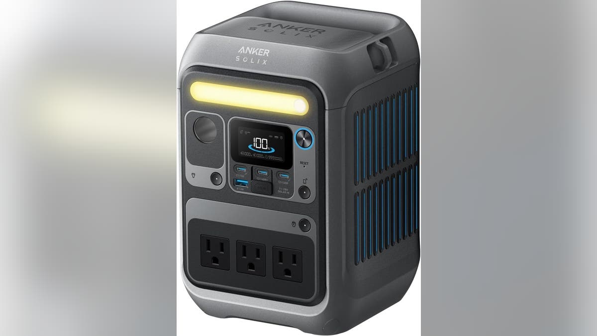 Charge up to eight devices with this portable generator. 
