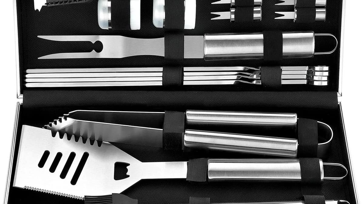 This set has everything you need for grilling.