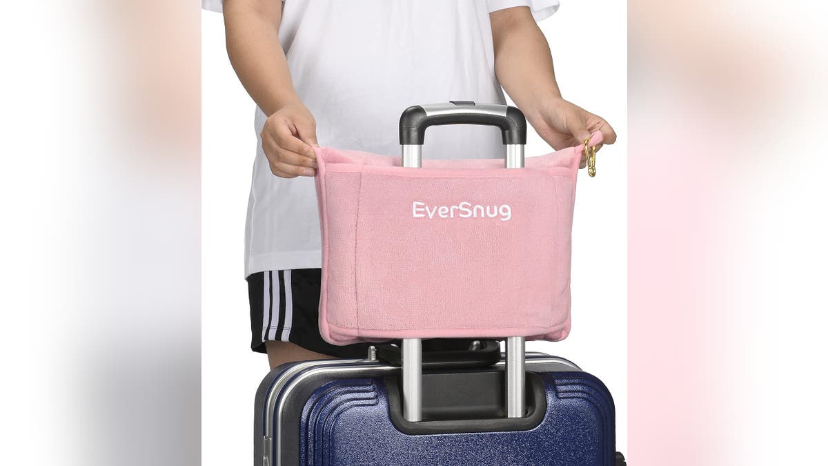 Get a travel blanket and pillow all in one.?