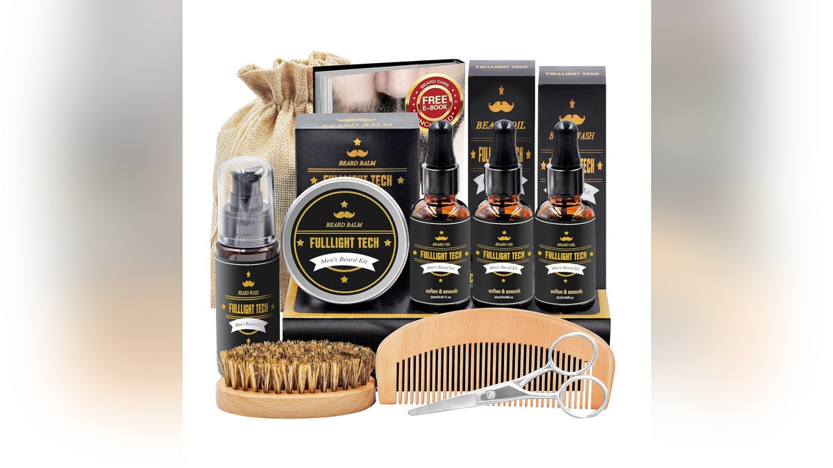 This beard care kit can help maintain any unruly beard.